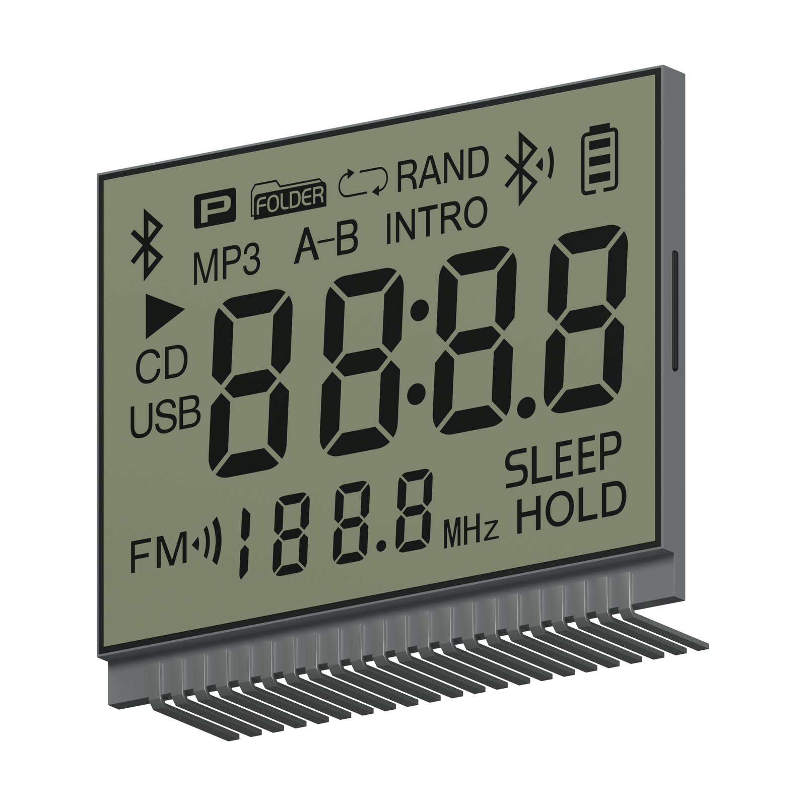 S04776D HTN LCD front-right rendering on a white background