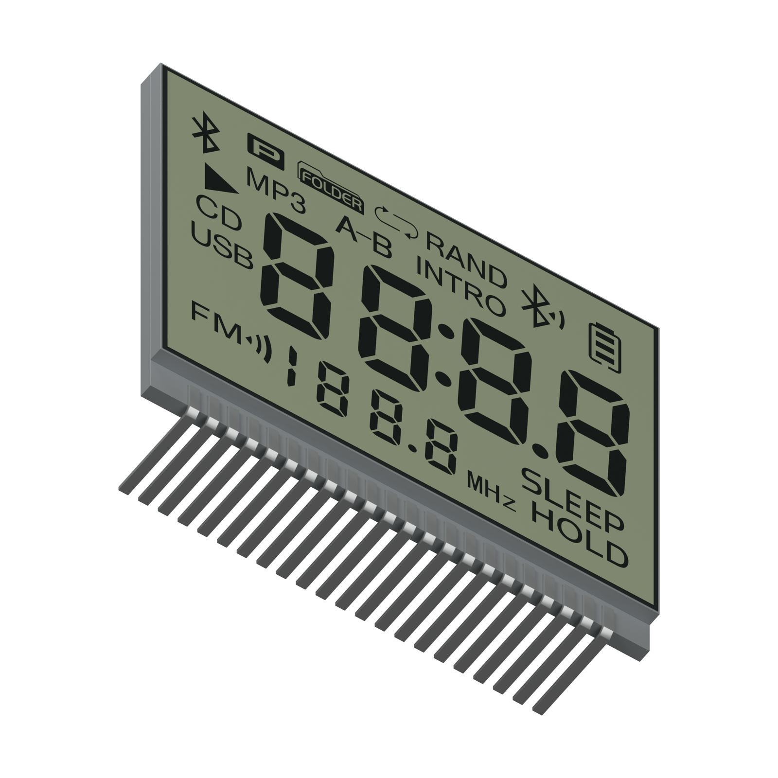 S04776D HTN LCD low-angle front rendering on a white background