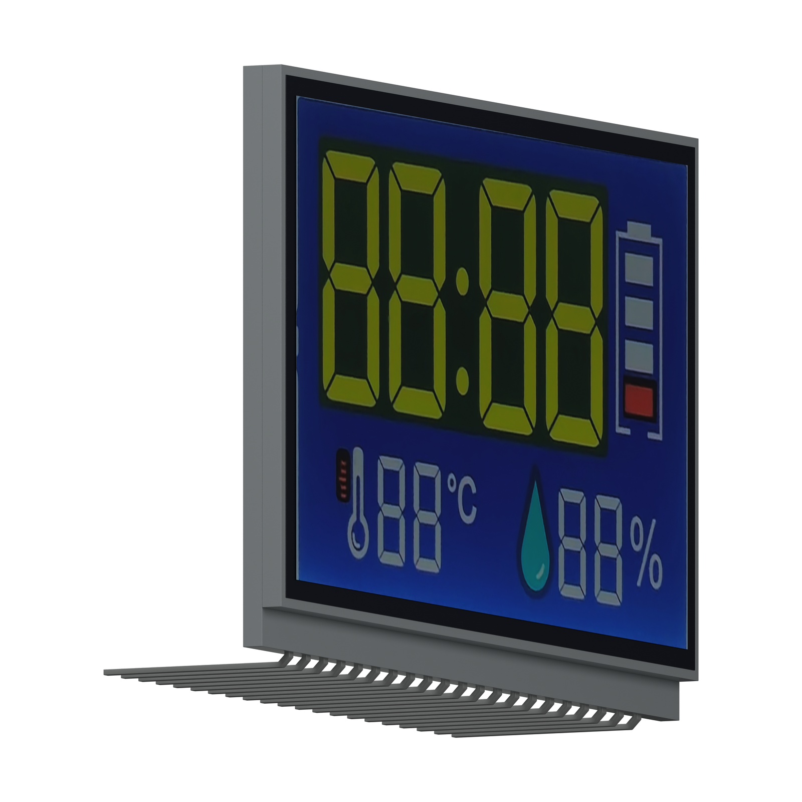 S04802D HTN LCD left-side perspective rendering on a white background