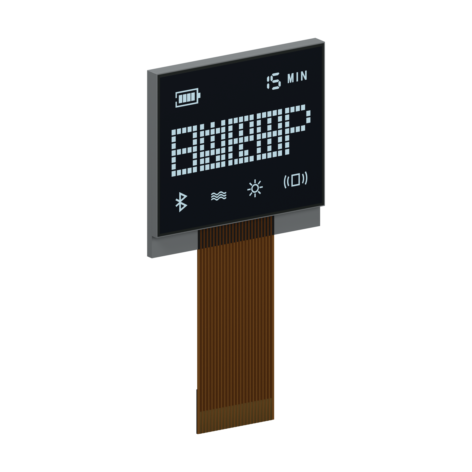 S2238D VA LCD front-left rendering on a white background