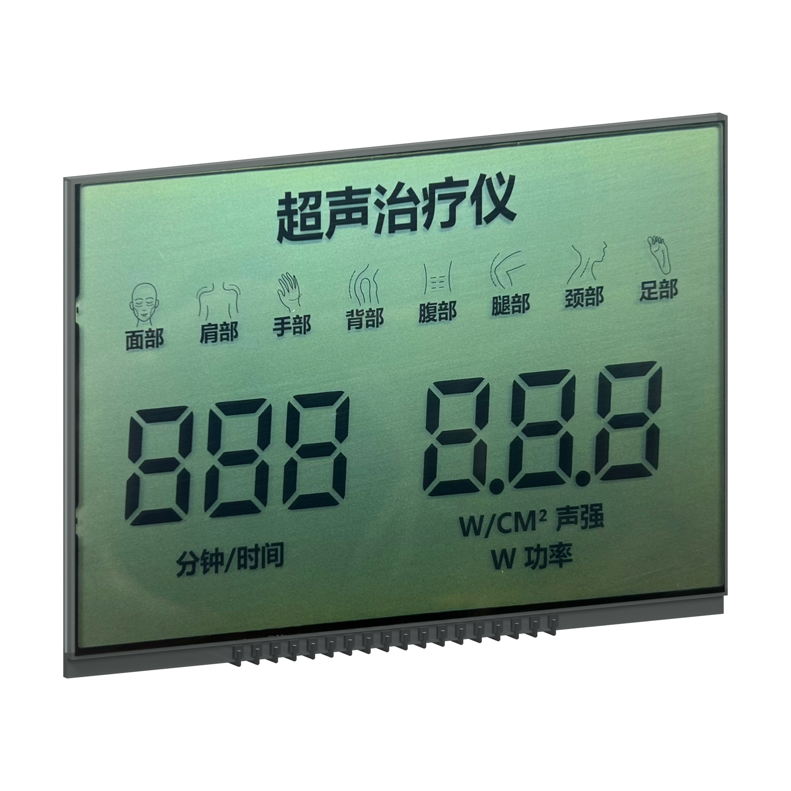 S4177D HTN-LCD, Rendering von vorne links auf weißem Hintergrund