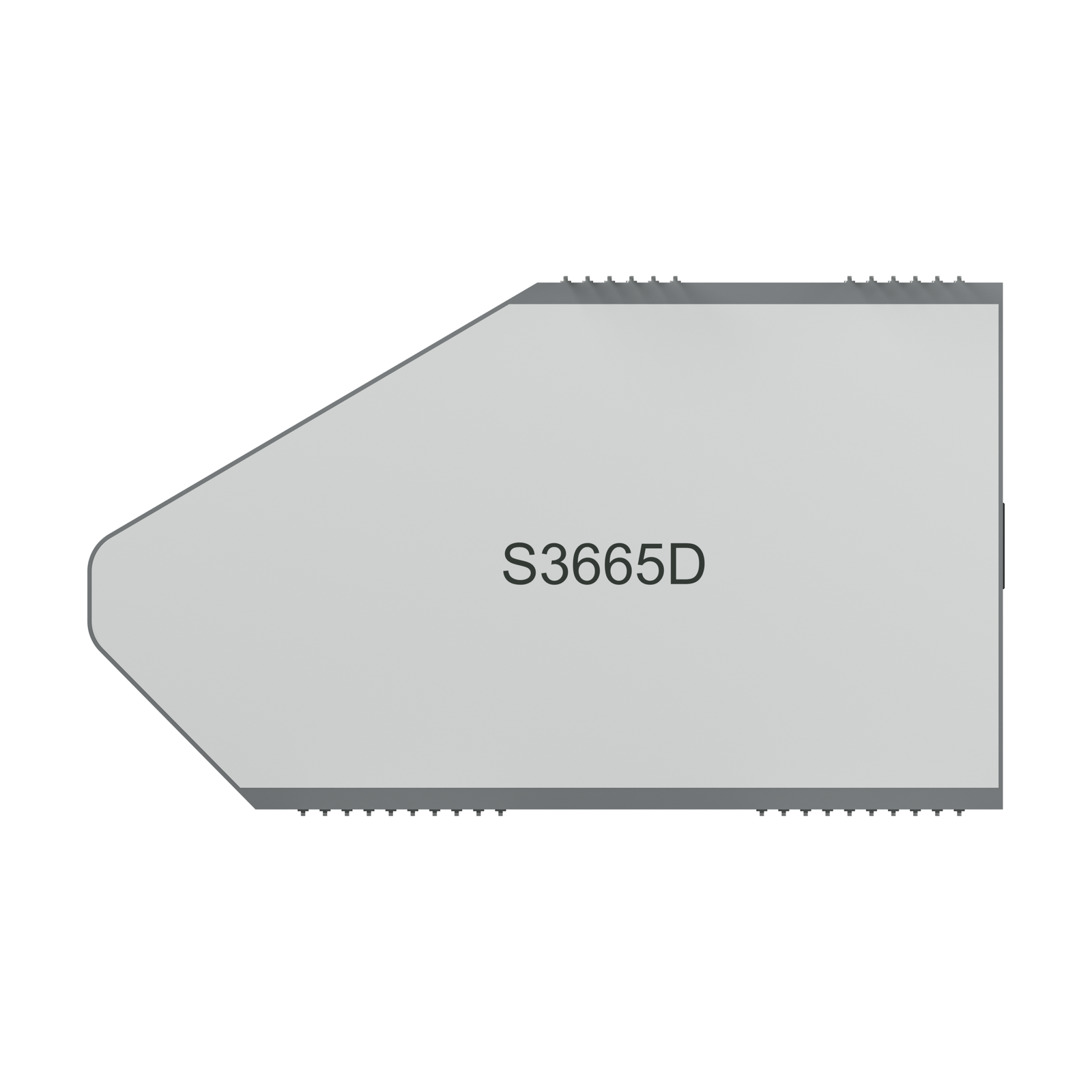 S3665D TN-ЖКД, рендер сзади на белом фоне