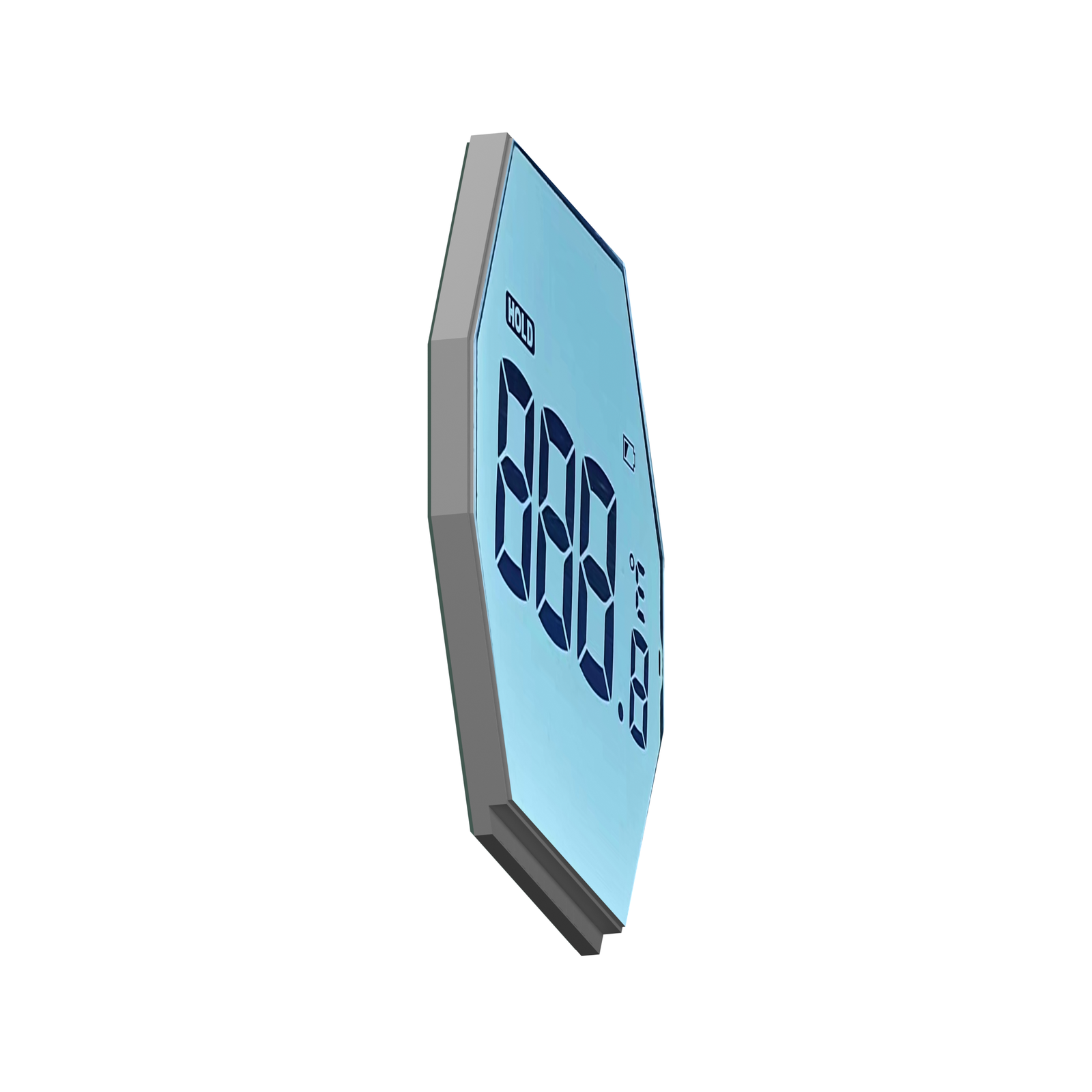 S4044D LCD HTN, rendu en perspective du côté gauche sur fond blanc