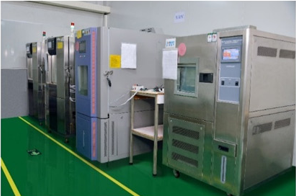 Environmental test equipment at SuccessLCD manufacturing and test facilities