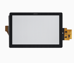 Glass plus film projected capacitive touch panel