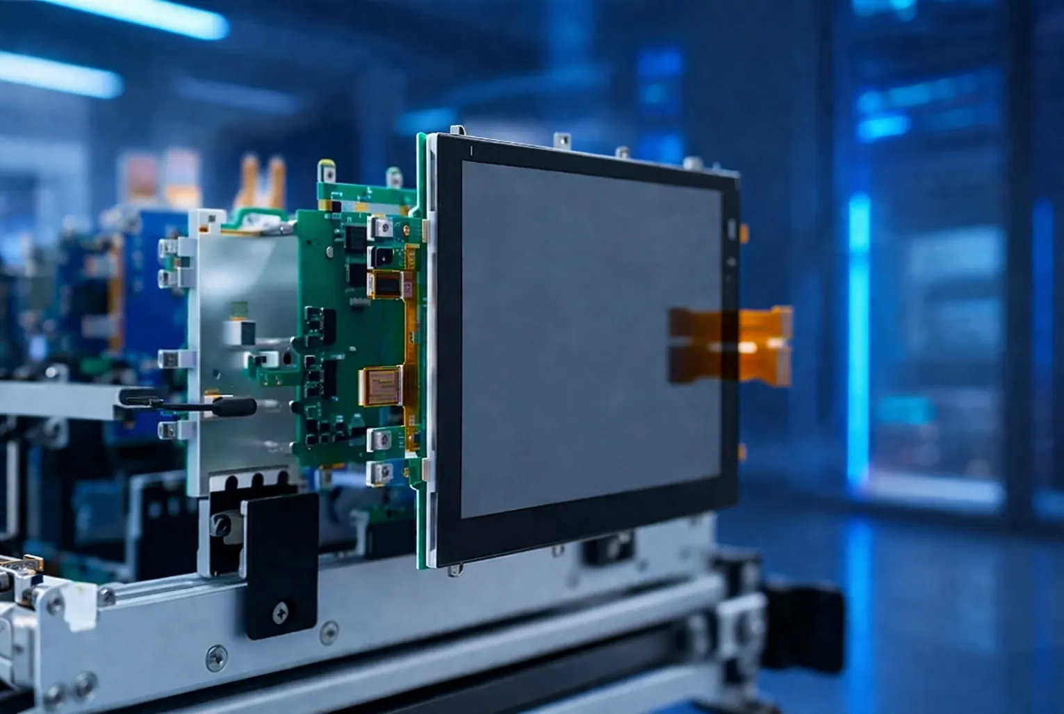 OEM LCD module manufacturing and production support