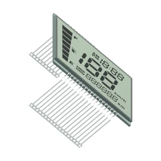 흰색 배경의 S4772D 제품 렌더링: 낮은 각도의 정면.