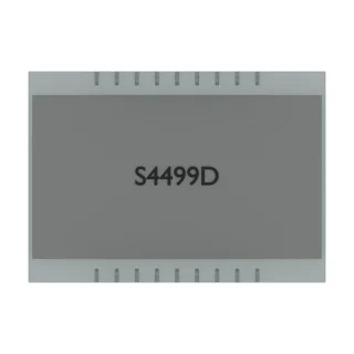 Rendu du produit S4499D sur fond blanc : vue arrière.