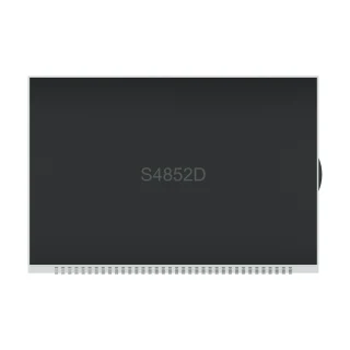 Representación del producto S4852D sobre fondo blanco: vista posterior.