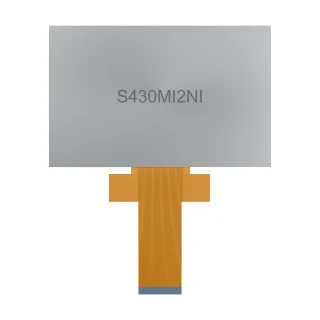 Визуализация изделия S430MI2NI на белом фоне: вид сзади.