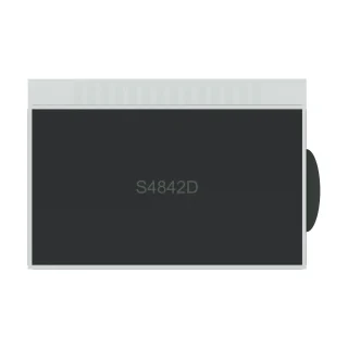 Rendu du produit S4842D sur fond blanc : vue arrière.