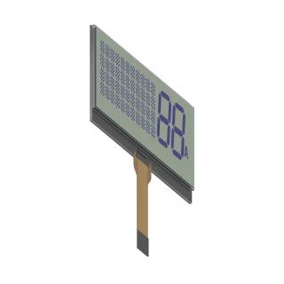 S4417D low front LCD product rendering on a white background