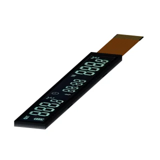 白い背景上の S4463D の製品レンダリング（左側面）。