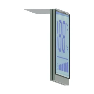 S3299D left side LCD product rendering on a white background
