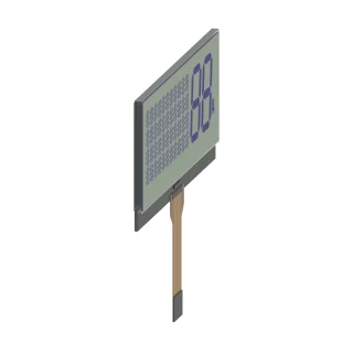 S4417D left side LCD product rendering on a white background