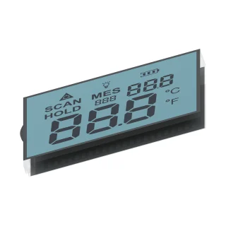 S4870D low front LCD product rendering on a white background