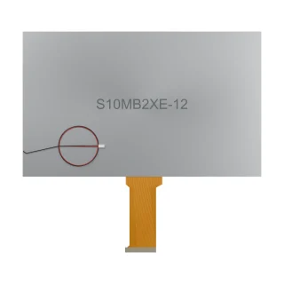흰색 배경의 S10MB2XE-12 제품 렌더링: 후면.