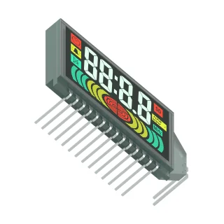 S1982D — low front product rendering on a white background