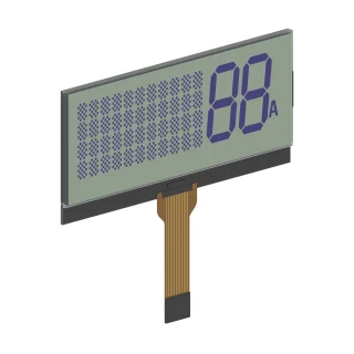 S4417D front left LCD product rendering on a white background