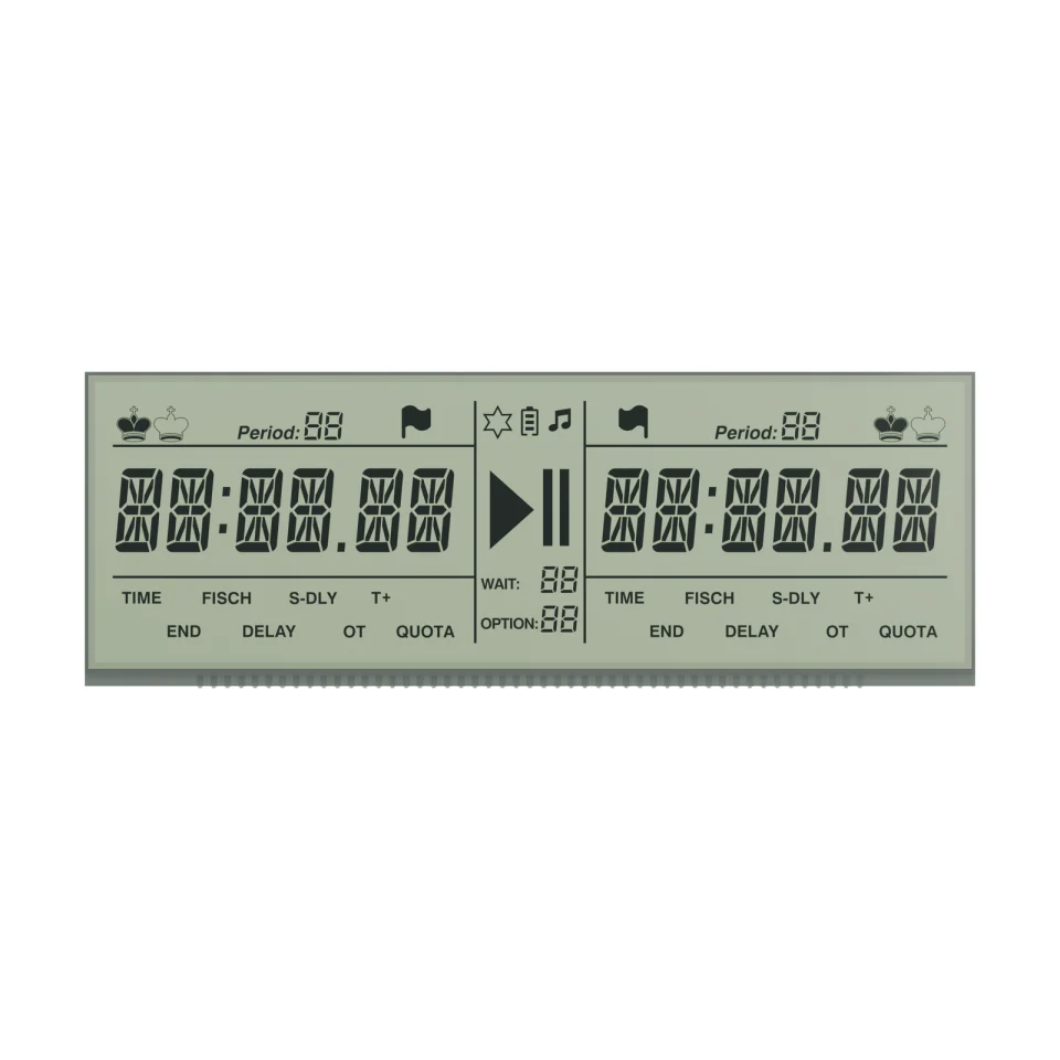 S4631D front LCD product rendering on a white background