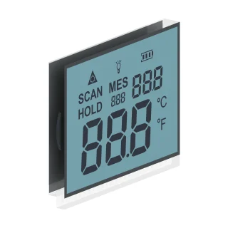 S4870D left side LCD product rendering on a white background
